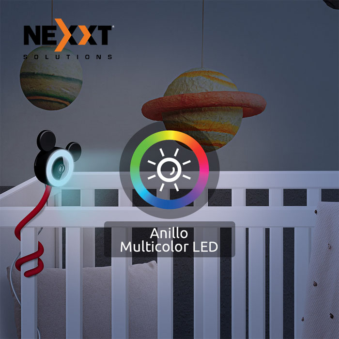 MONITOR PARA BEBÉ NEXXT NHC-B100 MK CÁMARA INTELIGENTE 2K WI-FI - 5