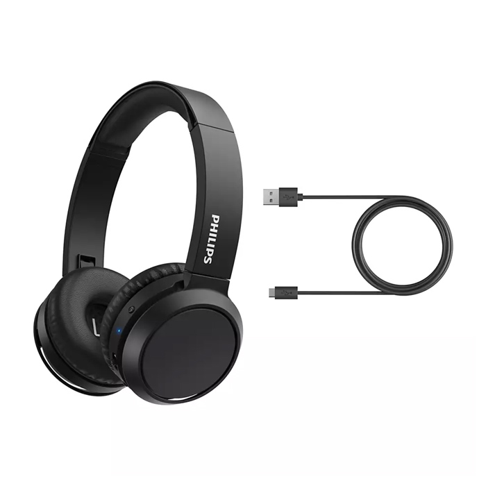 AUDÍFONOS BLUETOOTH PHILIPS TAH4205BK CON MICRÓFONO Y BASS BOOST 29H DE BATERÍA - 3