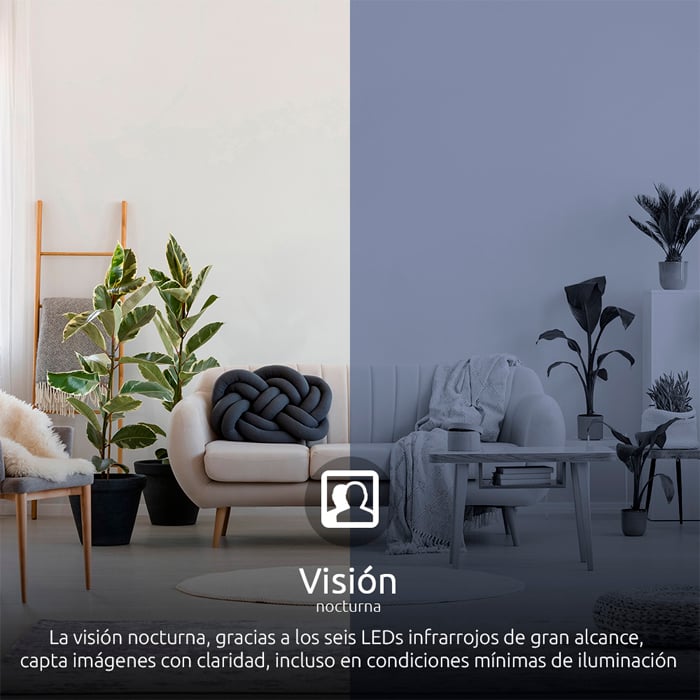 CAMARA DE SEGURIDAD NEXXT SMART 2K NHC-I710 CON AUDIO BIDIRECCIONAL Y WIFI - 3