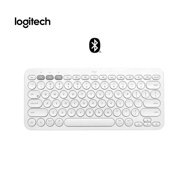 TECLADO LOGITECH K380 BLUETOOTH MULTIDISPOSITIVO BLANCO - 1