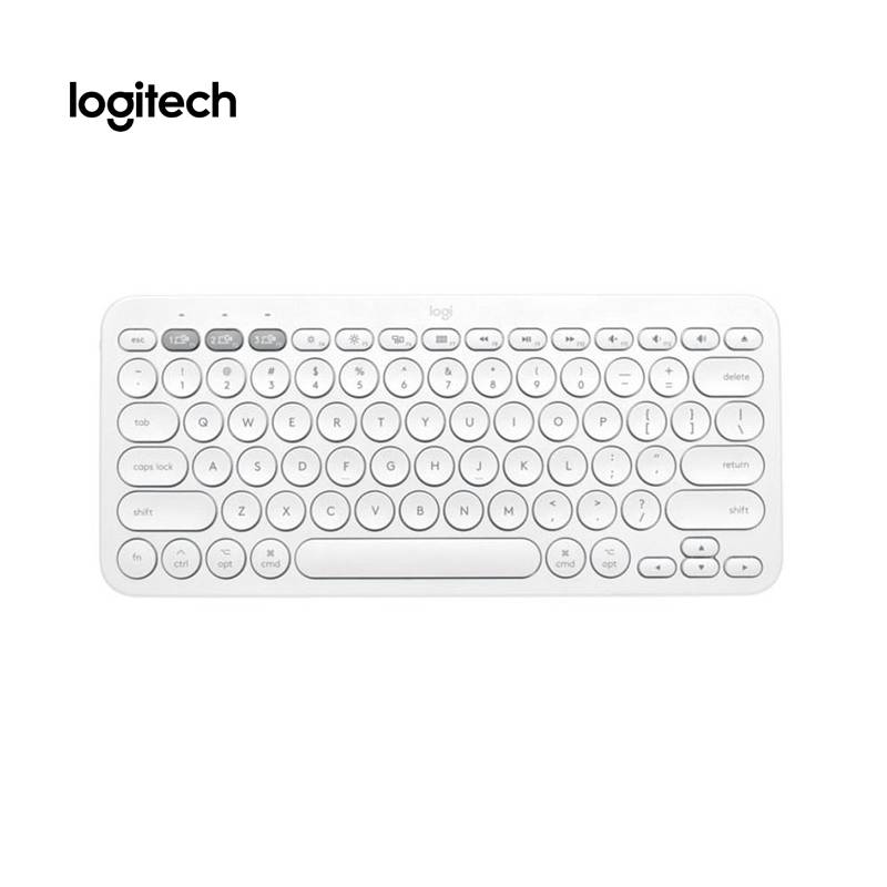 TECLADO LOGITECH K380 BLUETOOTH MULTIDISPOSITIVO BLANCO - 3