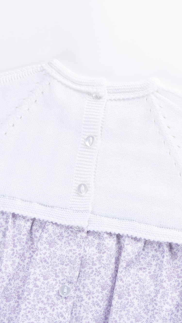 ROMPER TEJIDO EN ALGODÓN PARA BEBE - 2