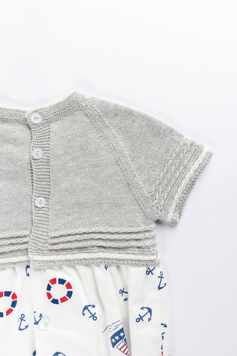 ROMPER TEJIDO EN ALGODÓN PARA BEBE - 2