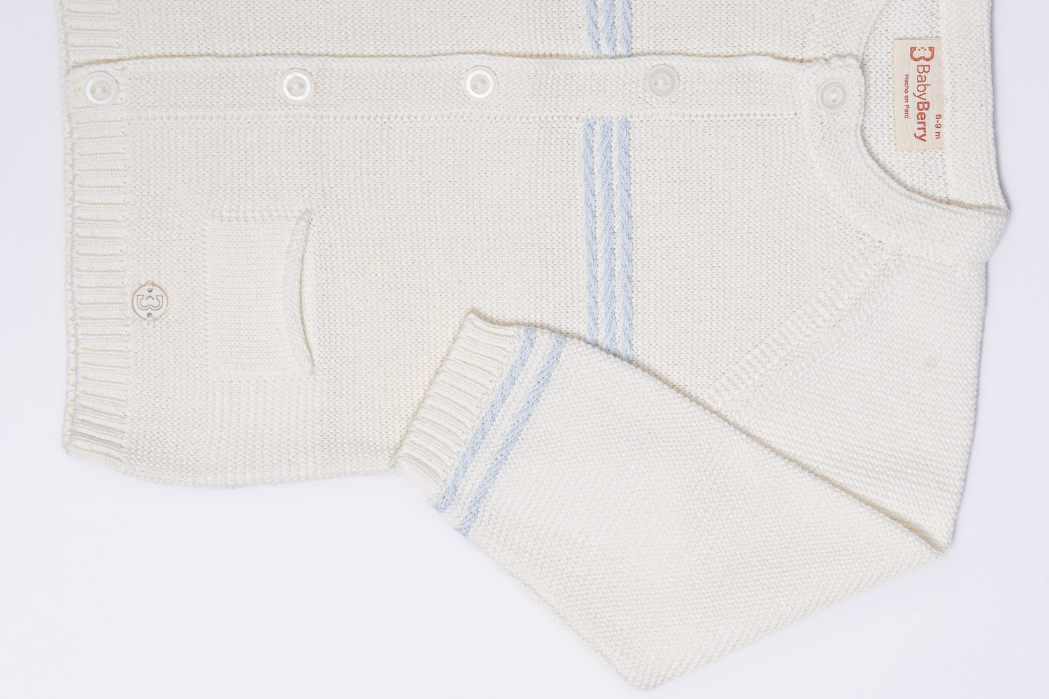 CONJUNTO TEJIDO PARA BEBE DE 3 PIEZAS - 2