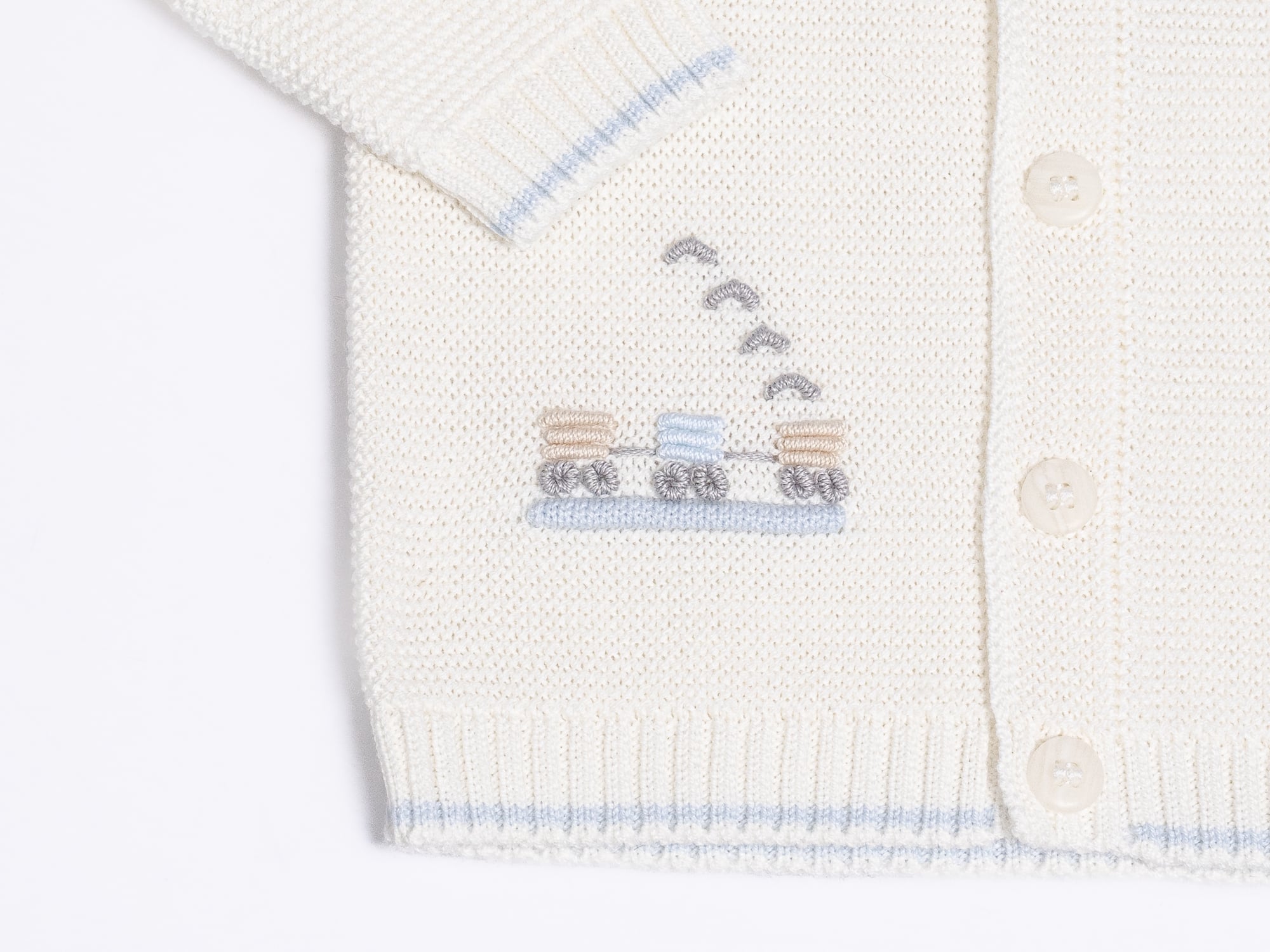 CONJUNTO TEJIDO PARA BEBE DE 3 PIEZAS - 2