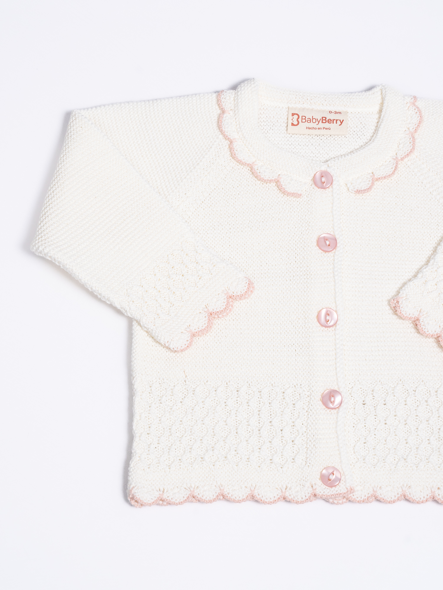 CONJUNTO TEJIDO PARA BEBE DE 3 PIEZAS - 2