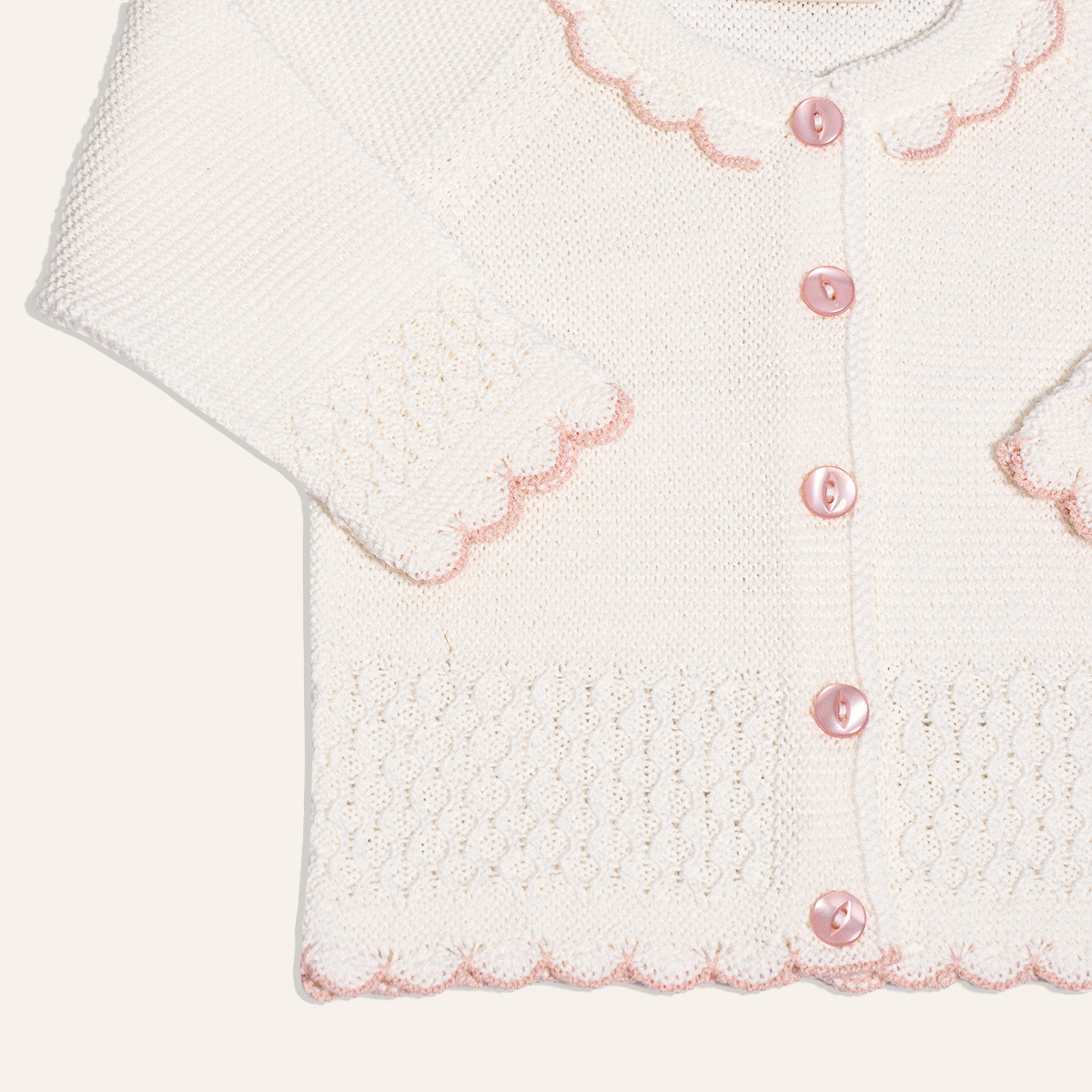 CONJUNTO TEJIDO PARA BEBE DE 3 PIEZAS - 2