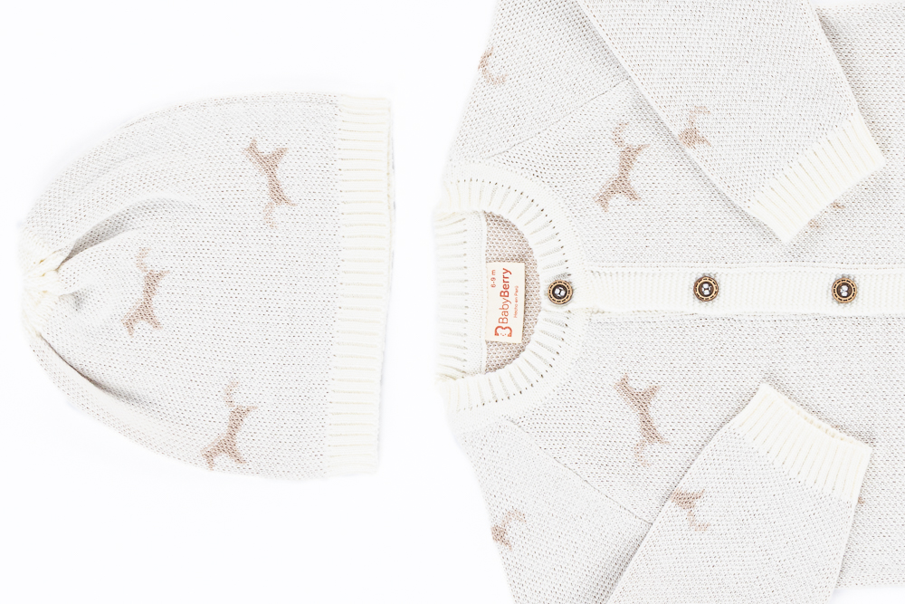 CONJUNTO TEJIDO PARA BEBE DE 3 PIEZAS - 2