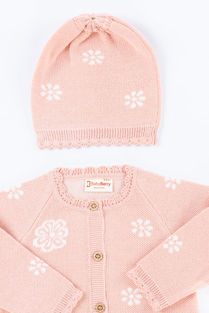 CONJUNTO TEJIDO PARA BEBE DE 3 PIEZAS - 2