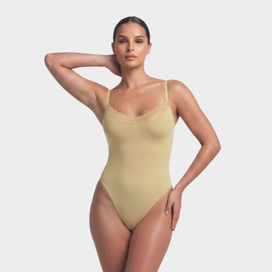 SCULPTING BODY REDUCTOR CON ENCAJE - 1