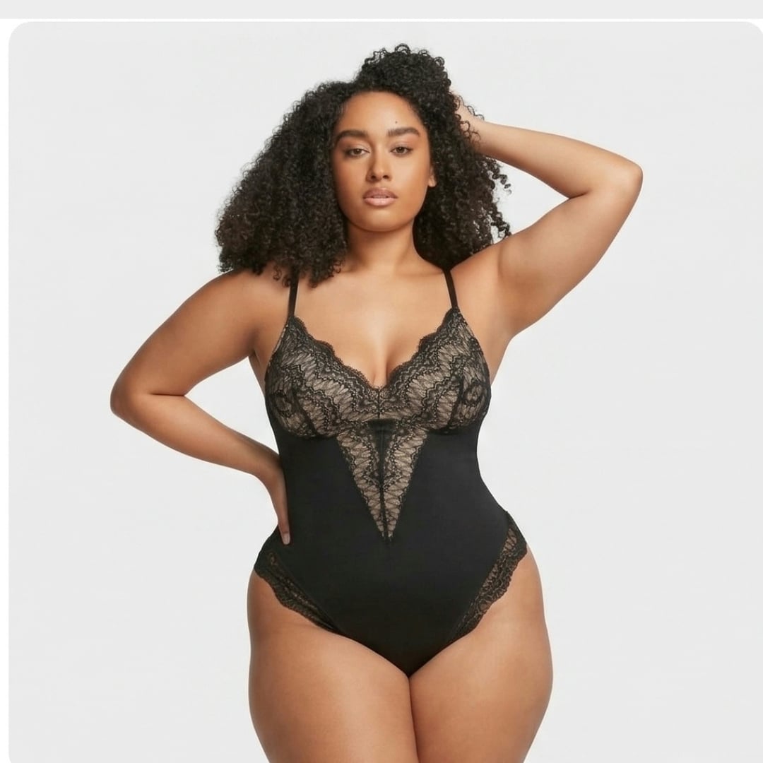 PREMIUM LACE BODYSUIT SHAPEWEAR - 1
