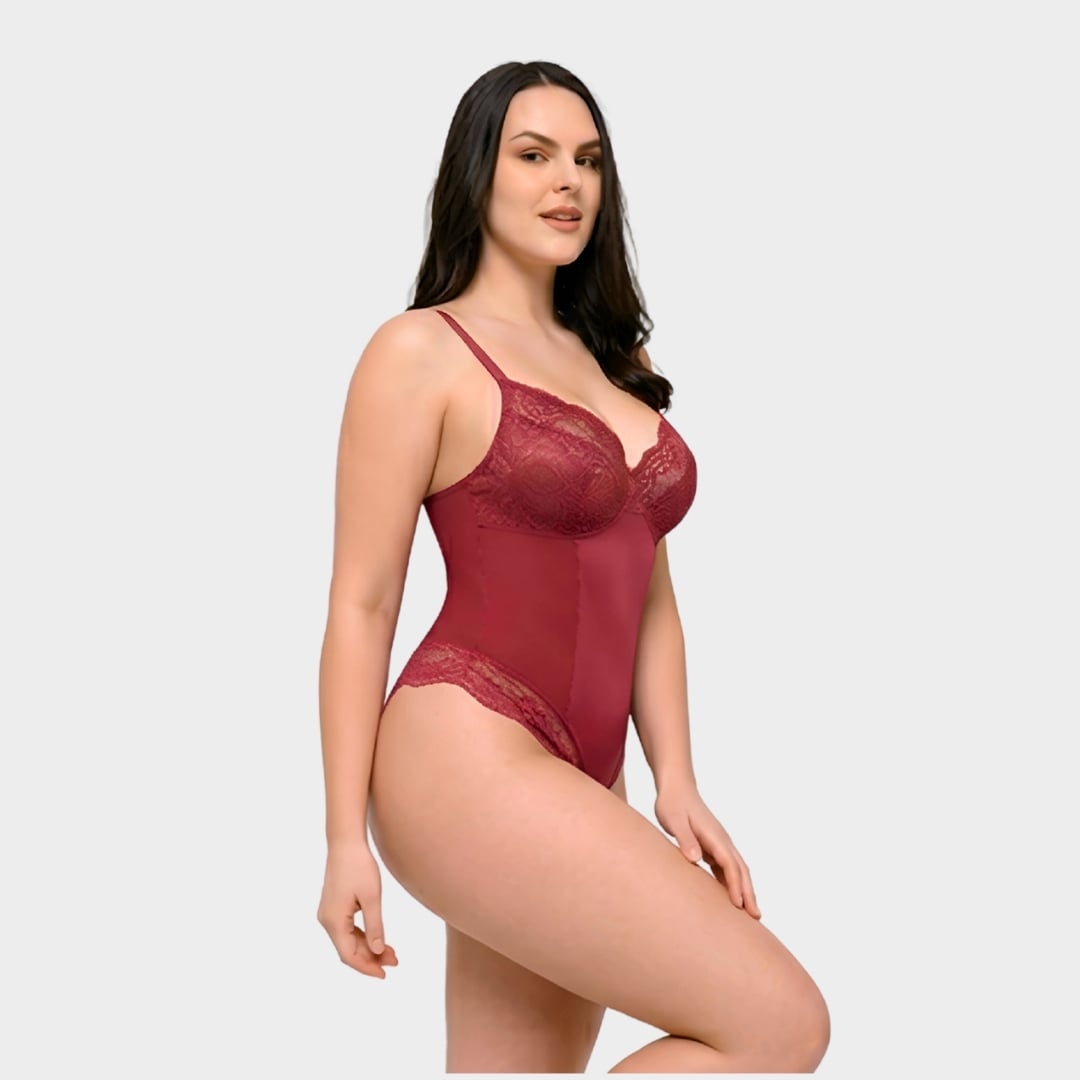 PREMIUM LACE BODYSUIT SHAPEWEAR - 1