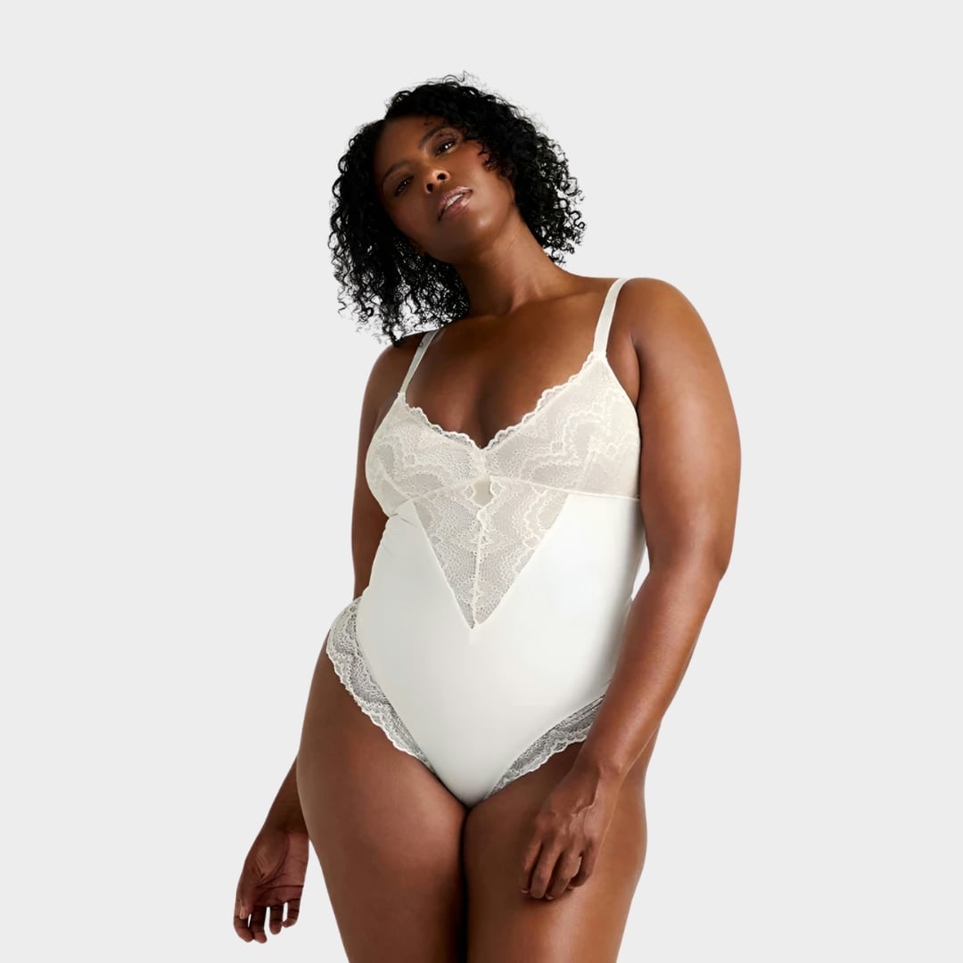 PREMIUM LACE BODYSUIT SHAPEWEAR - 1