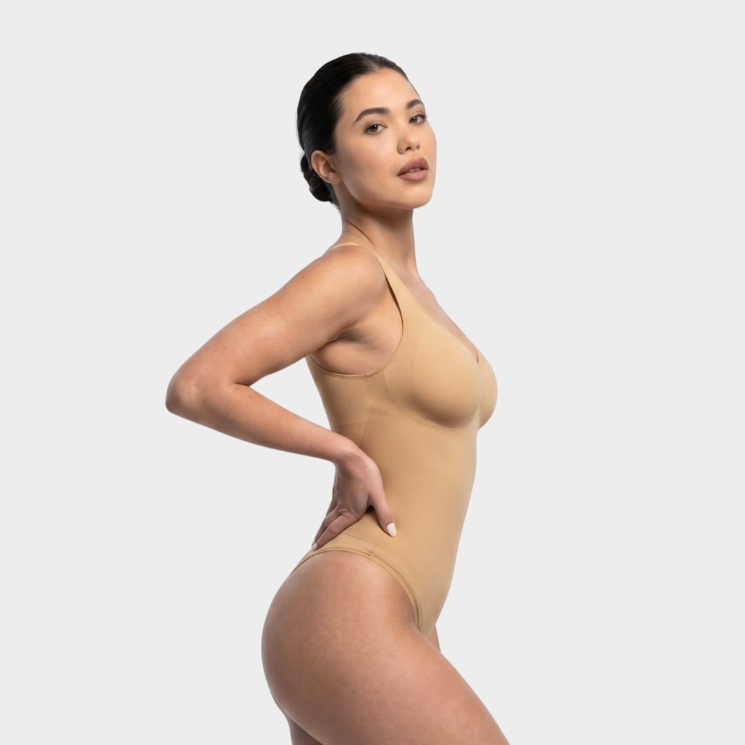 BODYSUIT MOLDEADOR MANGA CERO - 2