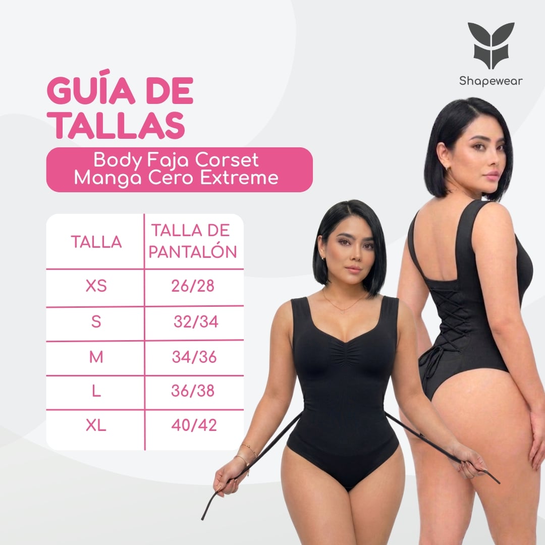 BODY FAJA CORSET MANGA CERO EXTREME - 2