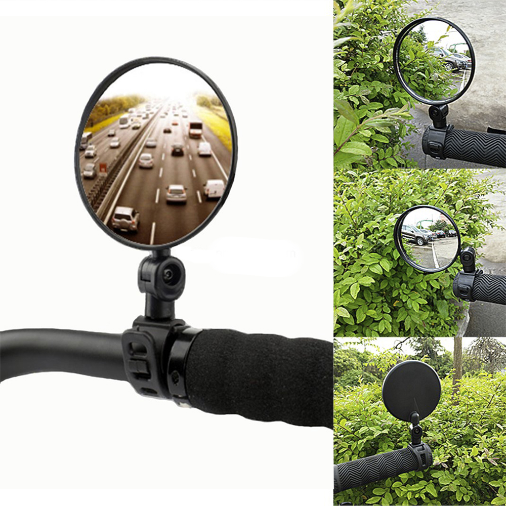 ESPEJO RETROVISOR PARA BICICLETA AJUSTABLE Y GIRATORIO - 1