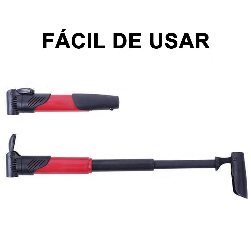 INFLADOR BICICLETA PELOTA PORTÁTIL - 2