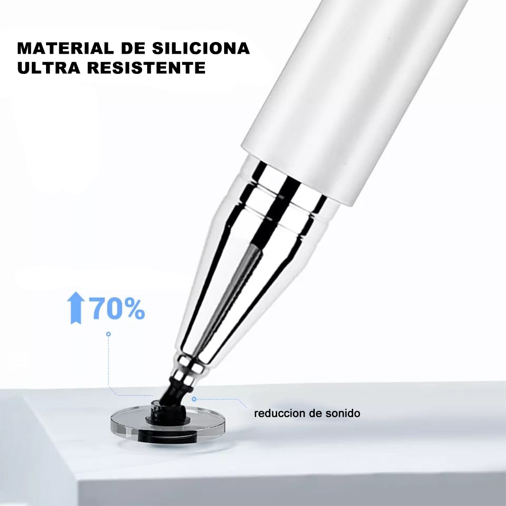LÁPIZ UNIVERSAL CAPACITIVO PARA APPLEIPHONEIPAD ALTA SENSIBILIDAD Y PUNTA FINA CON TAPA MAGNÉTICA - 4