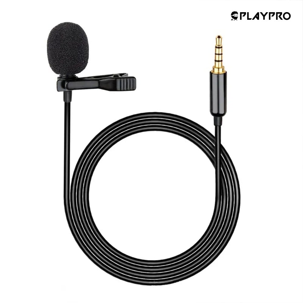 MICROFONO LAVALIER PECHERO SOLAPERO PARA CELULARES Y CÁMARA MIS300016 - 3