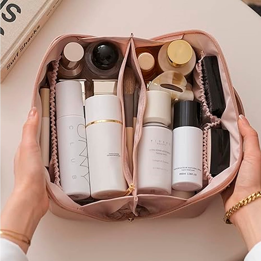 NECESER ESTUCHE DE COSMÉTICOS PU CON ASA - 3