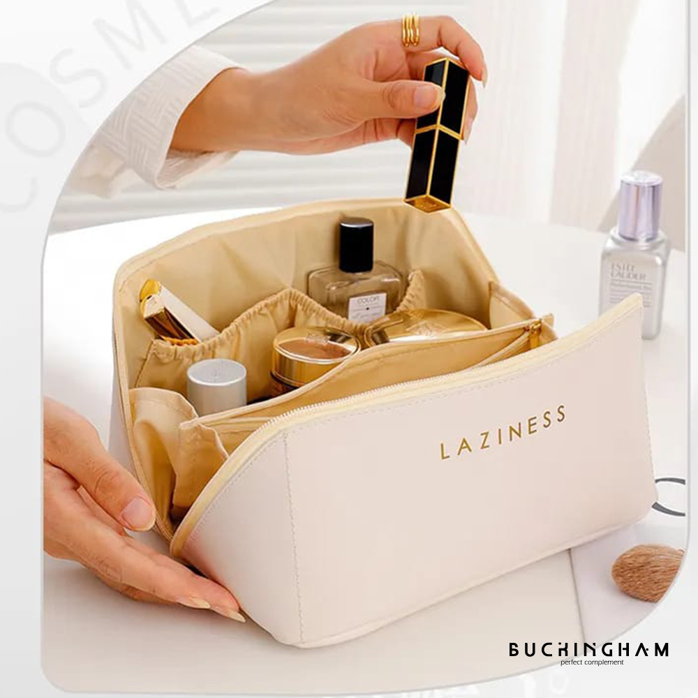 NECESER ESTUCHE DE COSMÉTICOS PU CON ASA - 4