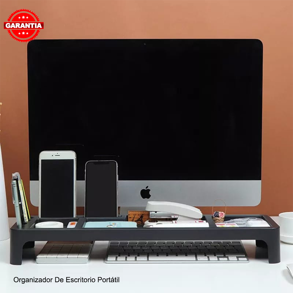 ORGANIZADOR DE ESCRITORIO PORTÁTIL PARA CELULAR LAPICEROS ACCESORIOS - 2