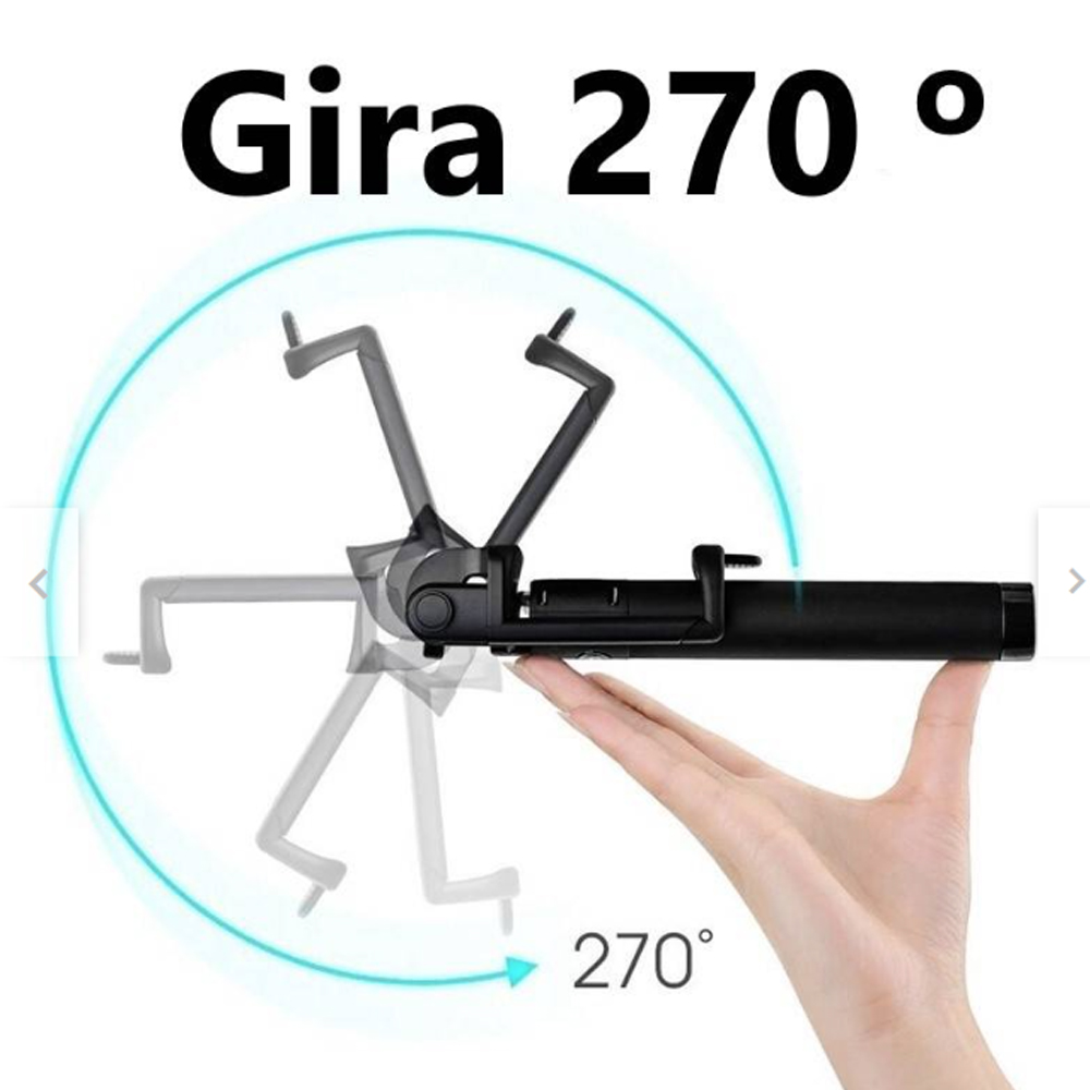 PALO DE SELFIE STICK NEGRO APC230014 - 2