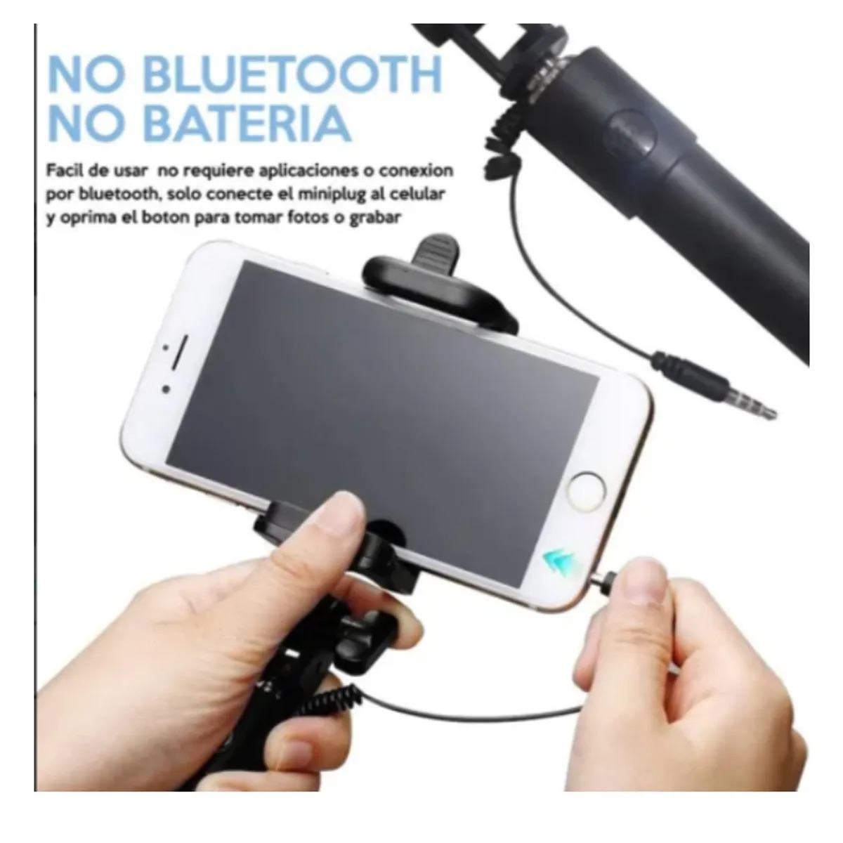 PALO DE SELFIE STICK NEGRO APC230014 - 3
