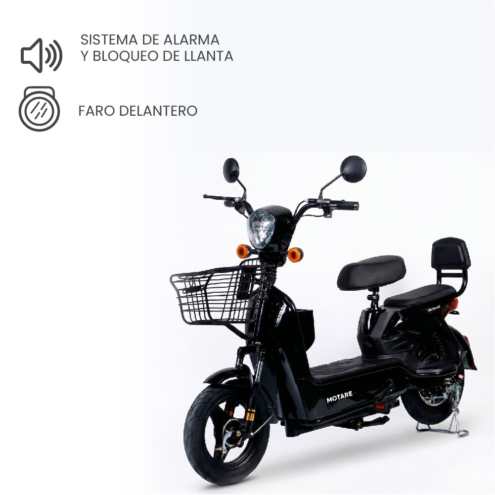 BICIMOTO ELECTRIC MOTARE FLASH 500W BLANCO - 7