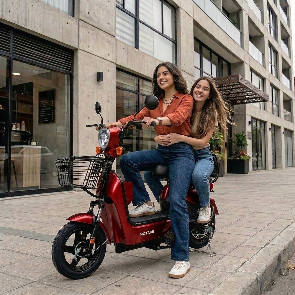 BICIMOTO ELECTRIC MOTARE FLASH 500W ROJO - 3