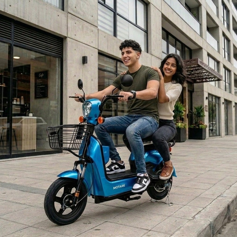 BICIMOTO ELECTRIC MOTARE FLASH 500W AZUL - 3