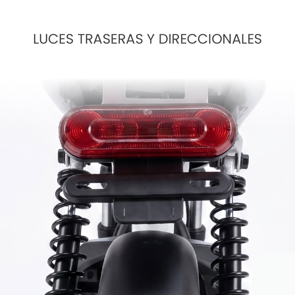 BICIMOTO ELECTRIC MOTARE HAPPY NEGRO - BATERÍA EXTRAÍBLE - 4