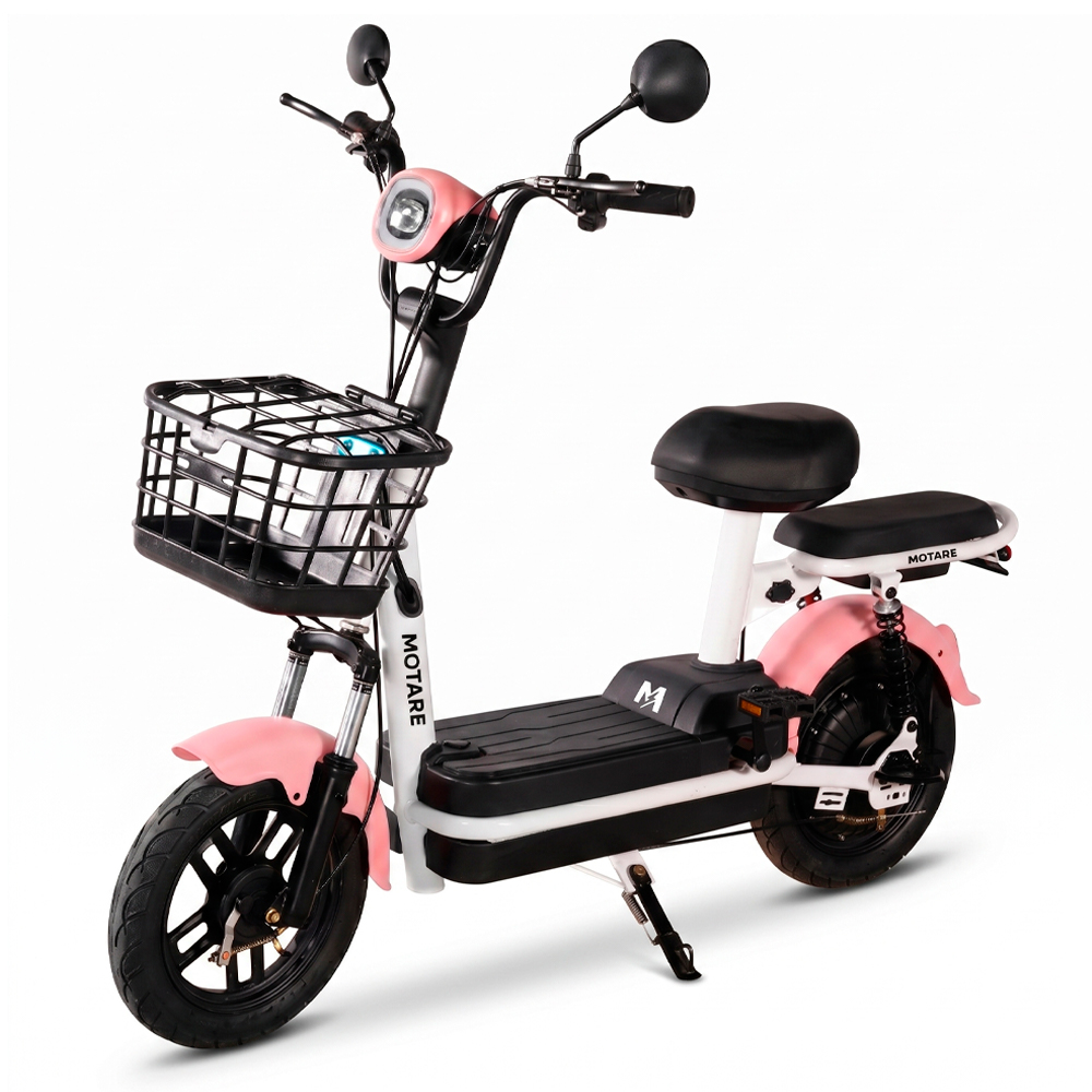 BICIMOTO ELECTRIC MOTARE HAPPY ROSADO - BATERÍA EXTRAÍBLE - 1