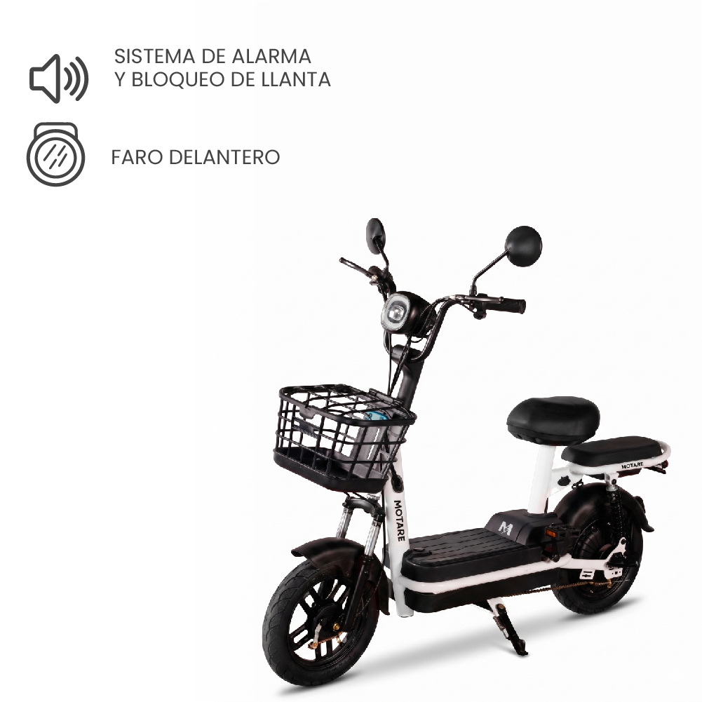 BICIMOTO ELECTRIC MOTARE HAPPY ROSADO - BATERÍA EXTRAÍBLE - 7