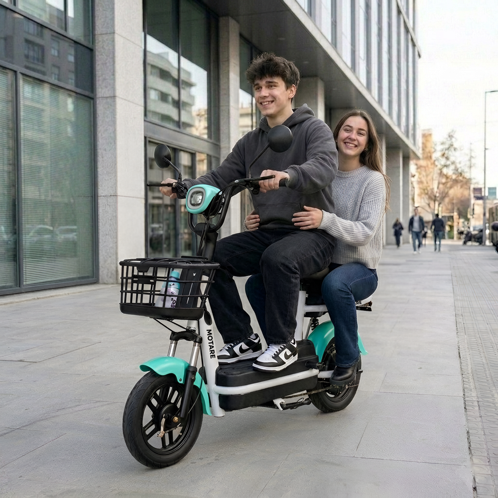 BICIMOTO ELECTRIC MOTARE HAPPY AZUL - BATERÍA EXTRAÍBLE - 3