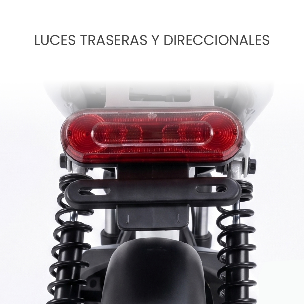BICIMOTO ELECTRIC MOTARE HAPPY ROJO - BATERÍA EXTRAÍBLE - 4