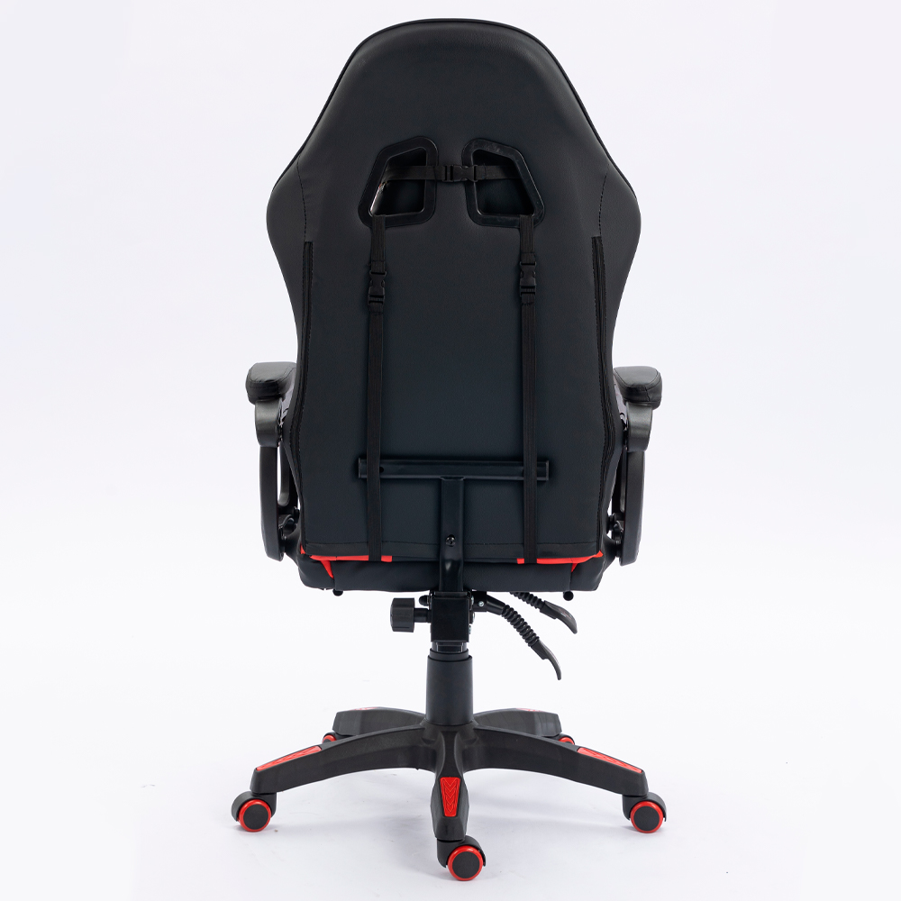 SILLA GAMER RECLINABLE SILLIUM ROJO - 5