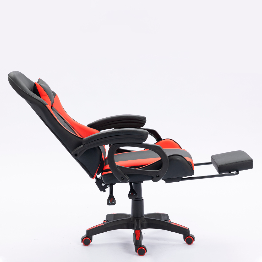 SILLA GAMER RECLINABLE SILLIUM ROJO - 6