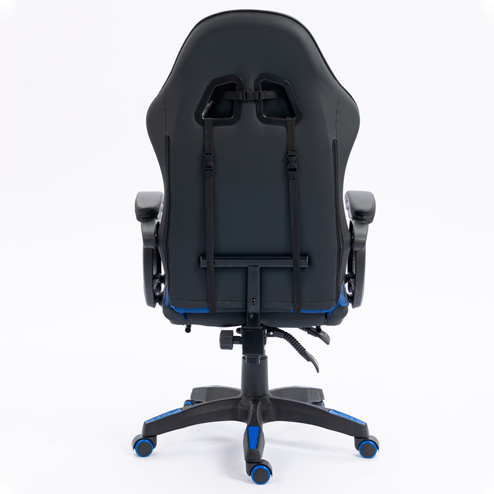 SILLA GAMER RECLINABLE SILLIUM AZUL - 5