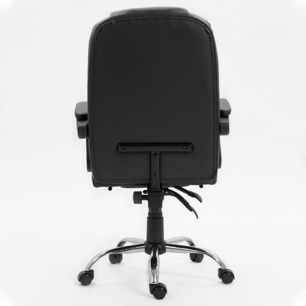 SILLA DE OFICINA GERENCIAL CON MASAJEADOR LUMBAR SILLIUM NEGRO - 5