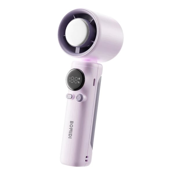 BOMIDI MF01 MINI VENTILADOR PORTÁTIL RECARGABLE MORADO - 1