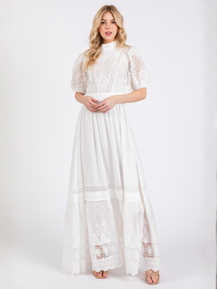 VESTIDO LARGO MAXI MUJER ERIKA - 1
