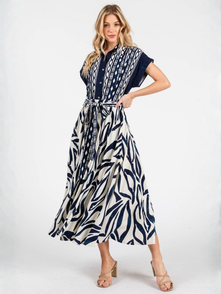 VESTIDO LARGO MIDI JUANI - 1