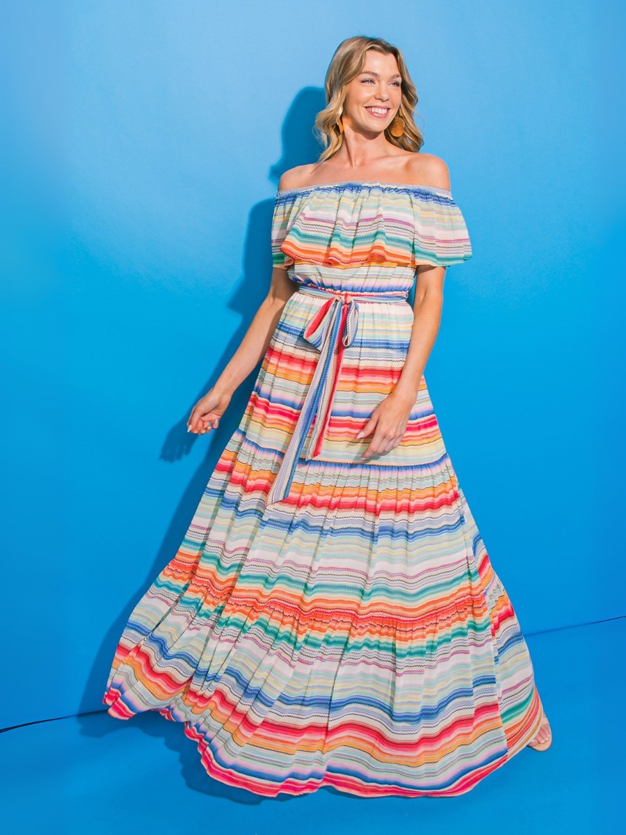 VESTIDO LARGO MAXI MUJER AMPARO - 2
