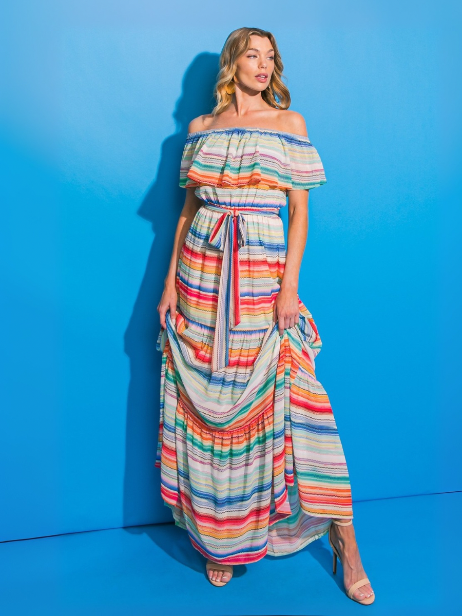 VESTIDO LARGO MAXI MUJER AMPARO - 3