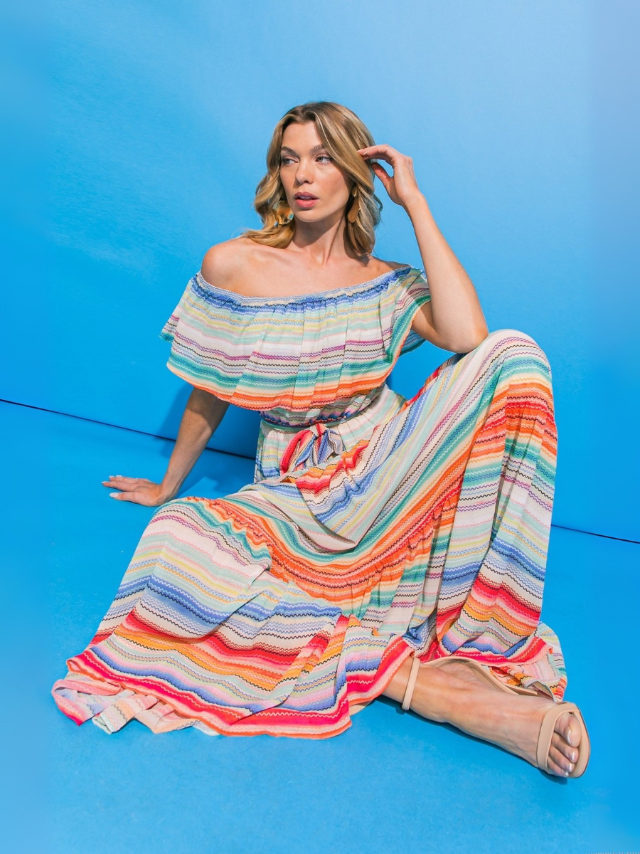 VESTIDO LARGO MAXI MUJER AMPARO - 4