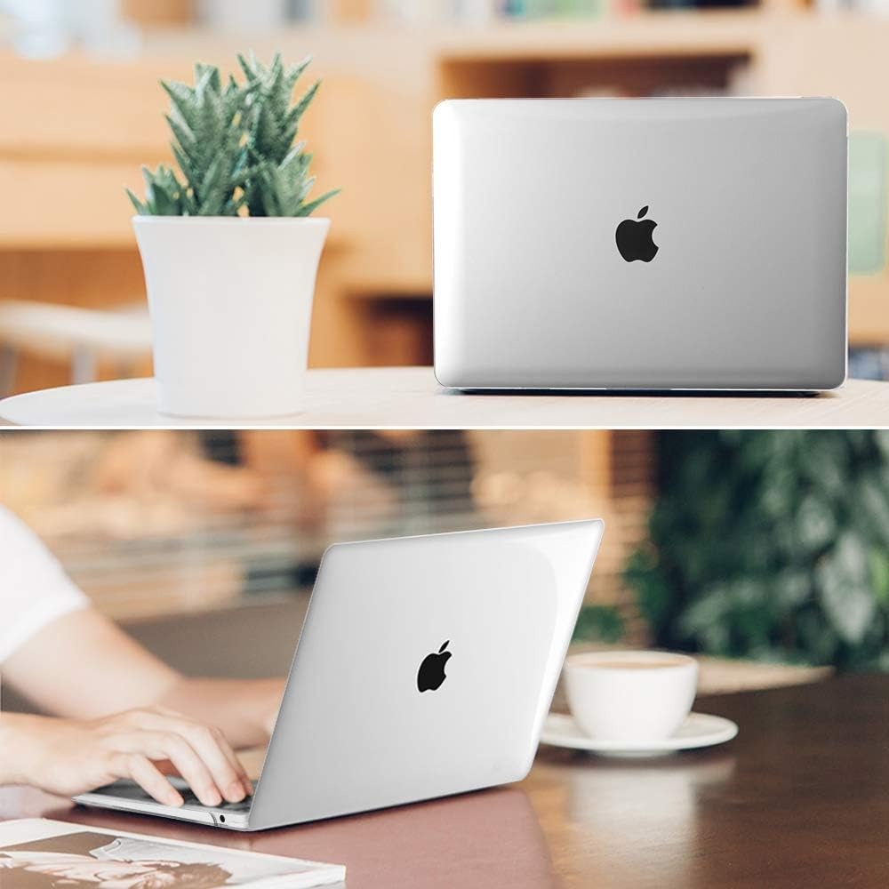 FUNDA CASE PROTECTOR PARA MACBOOK PRO M1 - M2 13.3 ' - TRANSPARENTE - 3