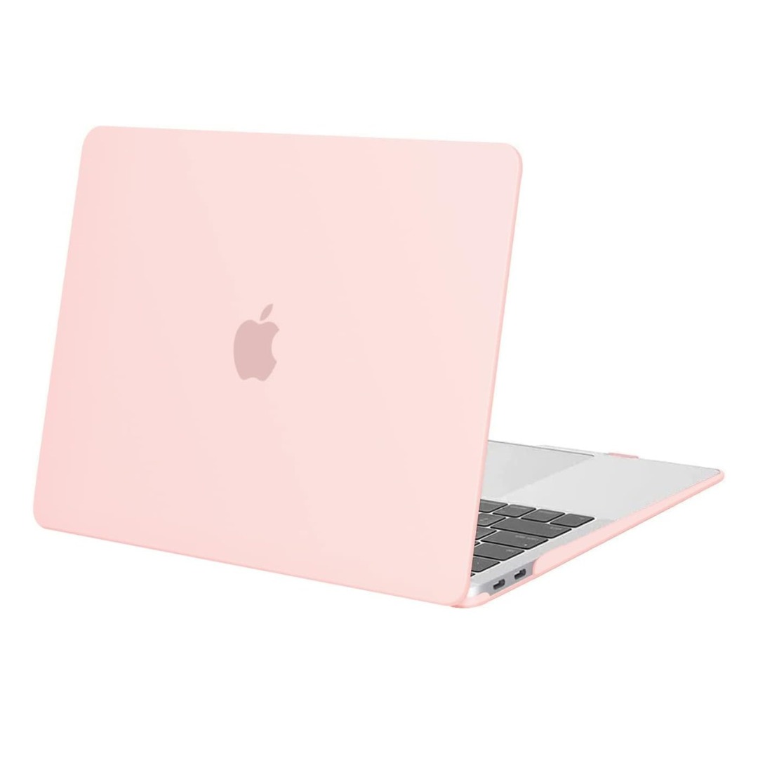 FUNDA CASE PROTECTOR PARA MACBOOK PRO M1 - M2 13.3 ' - ROSADO - 1