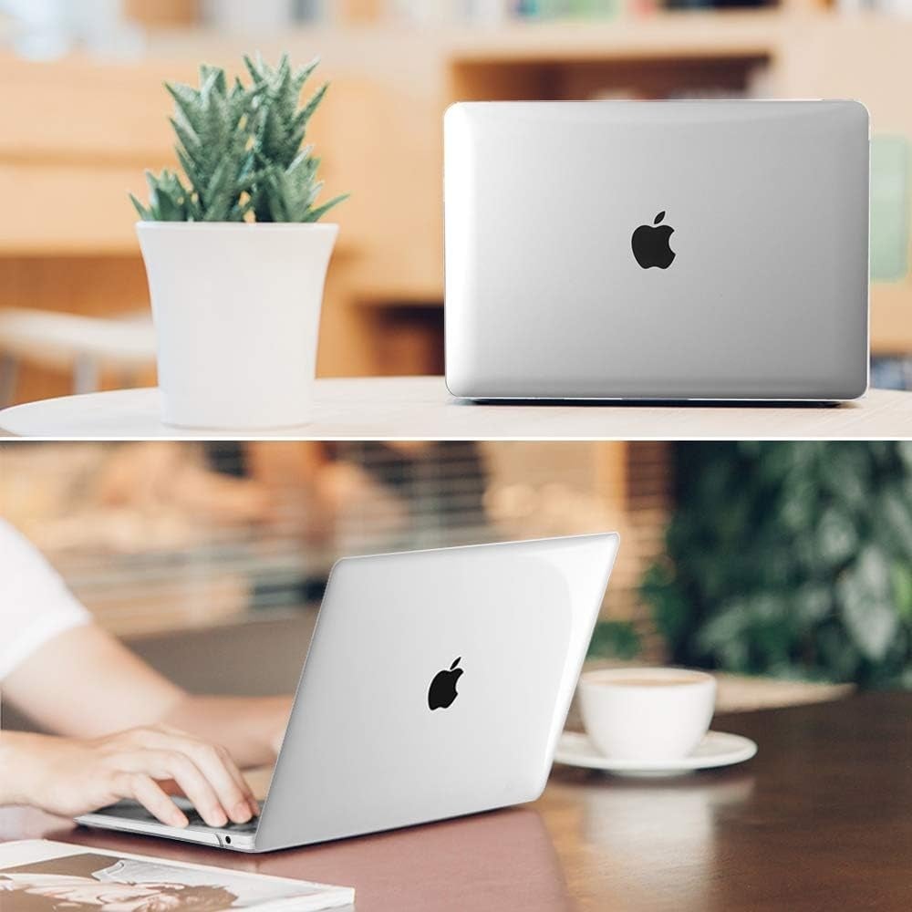 FUNDA CASE PARA MACBOOK AIR 13' M1  A1932 / A2179 / A2337- TRANSPARENTE - 2