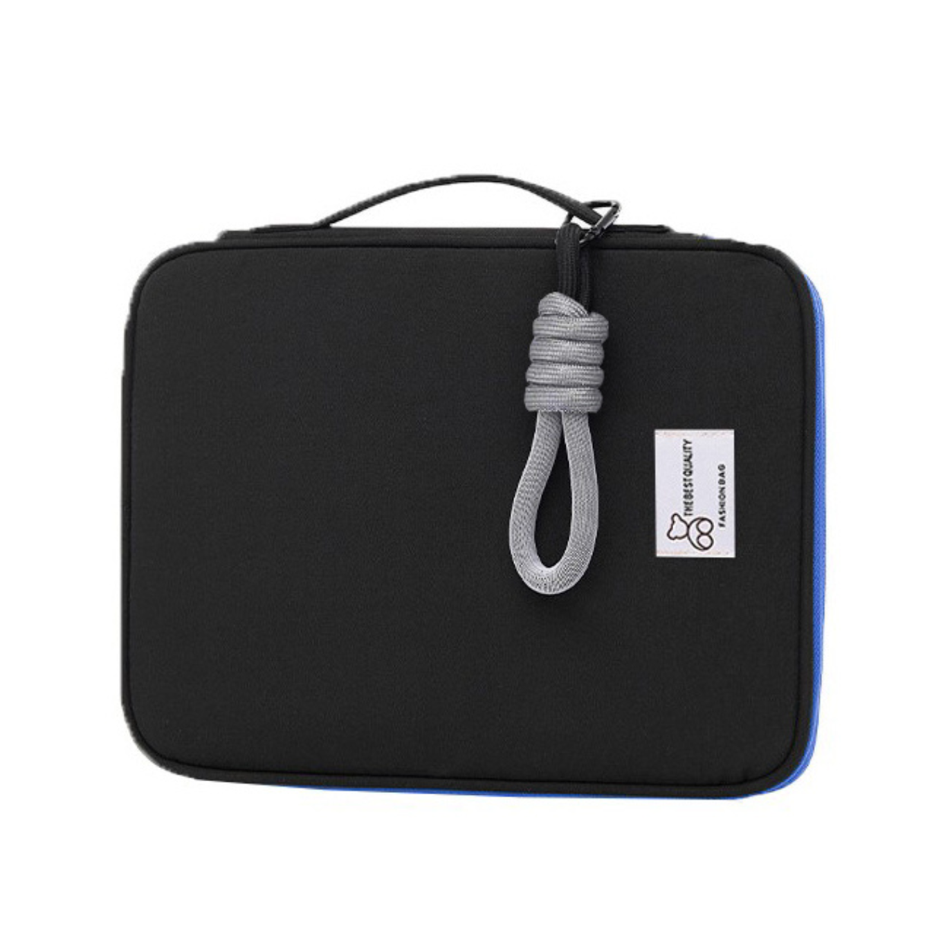 FUNDA ORGANIZADORA CORREA PARA TABLET / IPAD Y ACCESORIOS 11 PULGADAS - NEGRO - 1